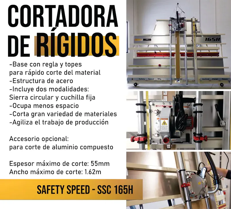 Cortadora de rígidos SSC 165H