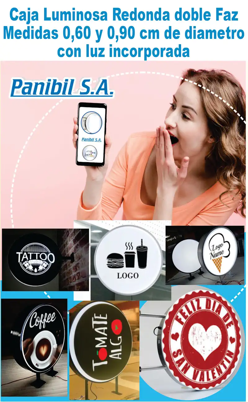 cajas luminosas en todomax