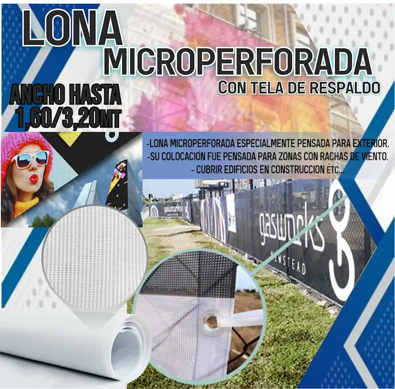 lona microperforada en todomax