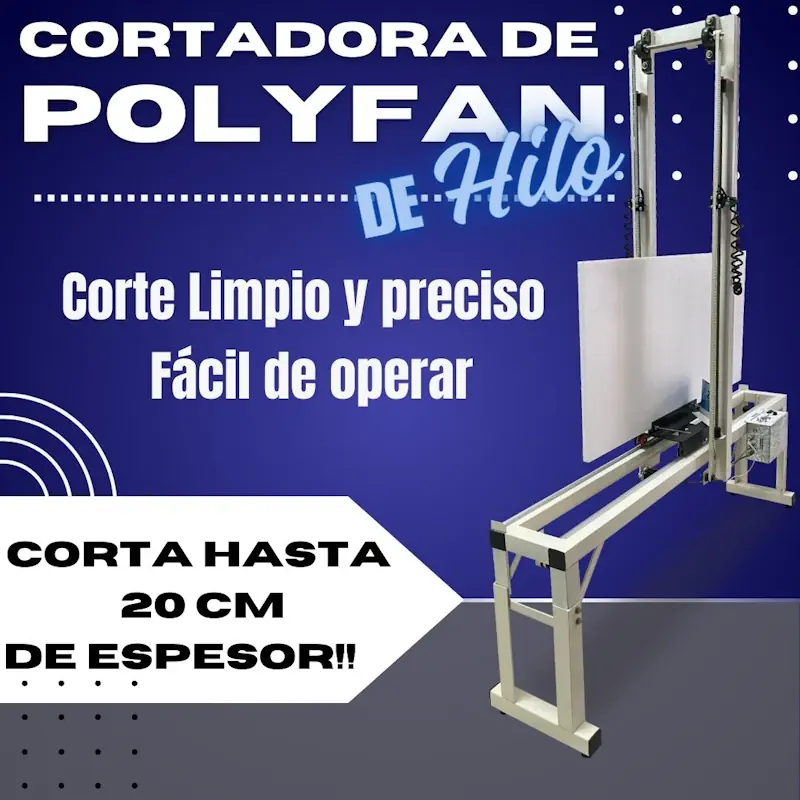 Cortes precisos y sin esfuerzo: Conoce nuestra cortadora de polyfan