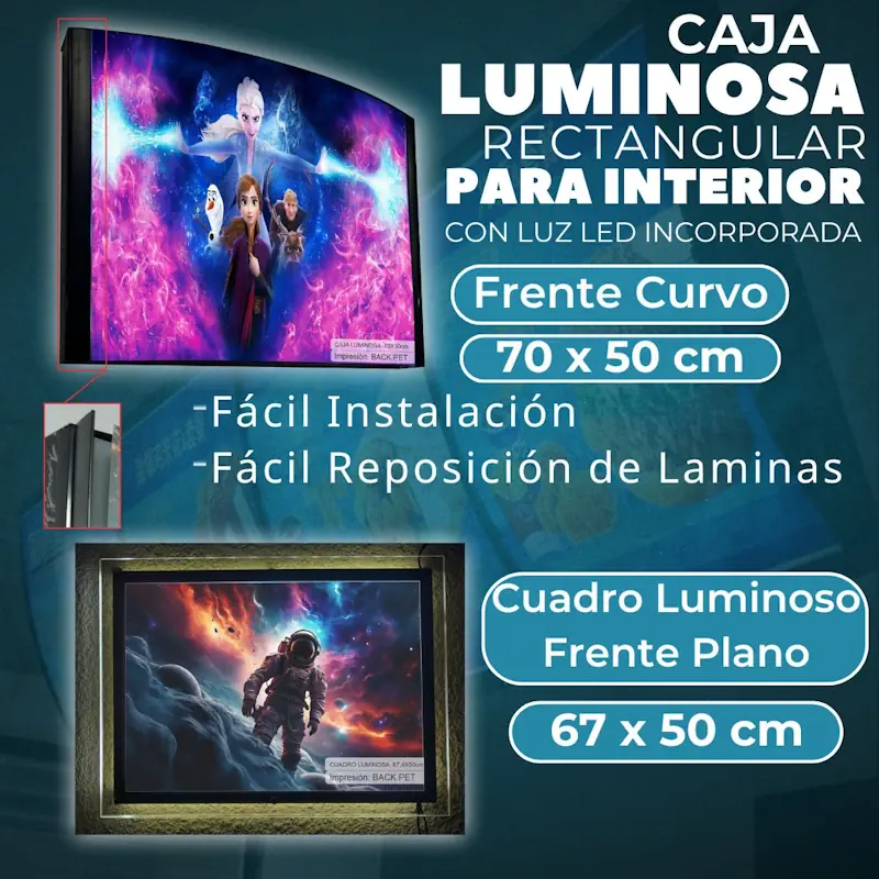 Cajas Luminosas: Iluminación
y Estilo para tus Espacios