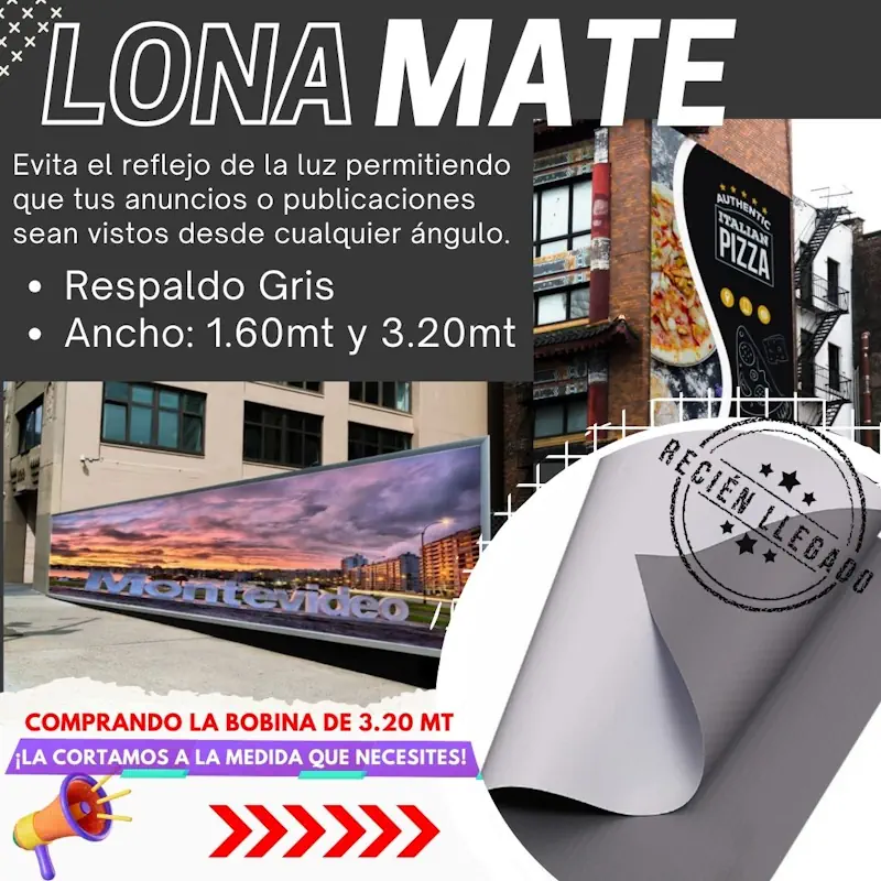 Lona Mate: La Solución Ideal para Publicidad sin Reflejos