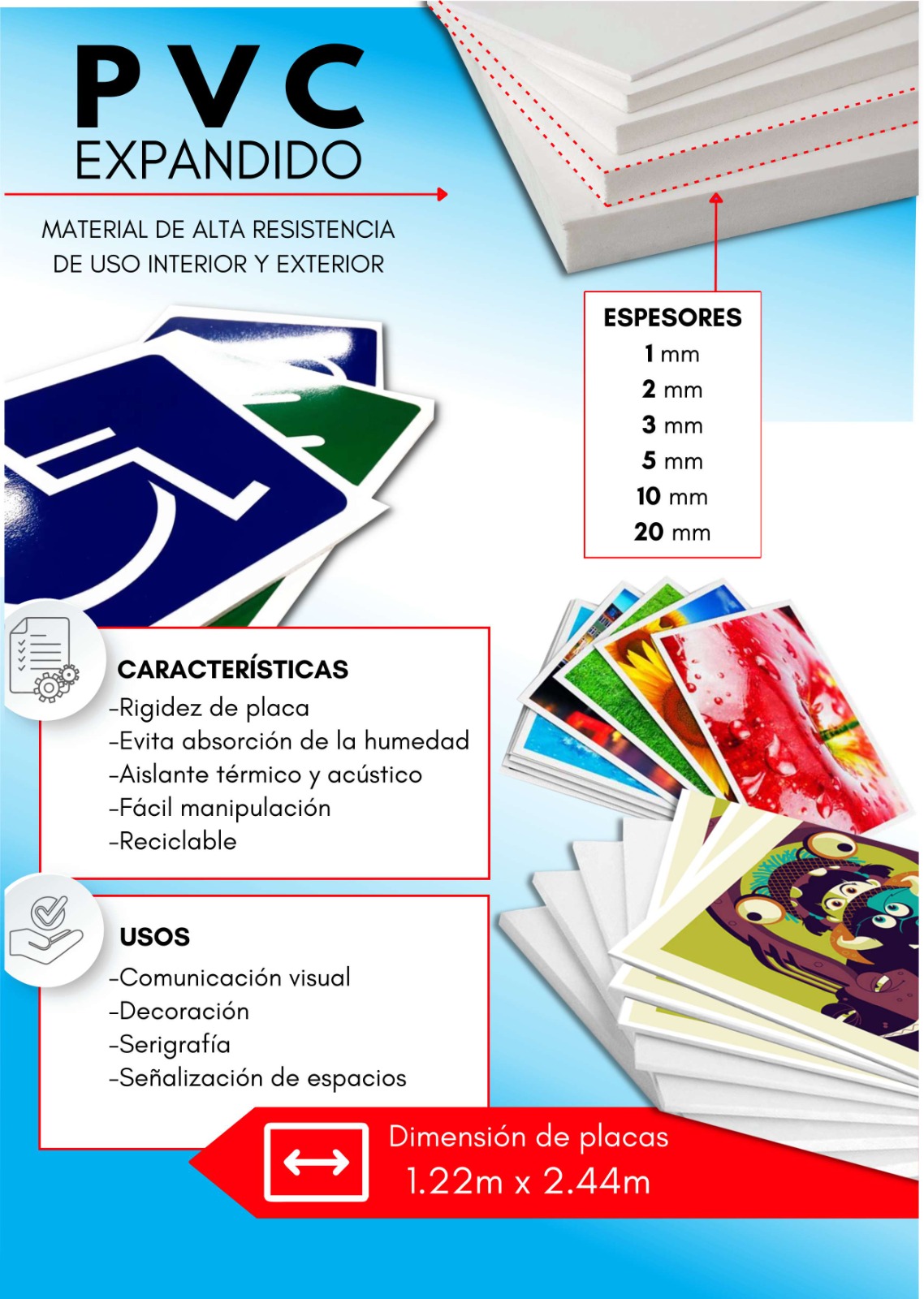 PVC Expandido: Resistencia, versatilidad en Todomax
