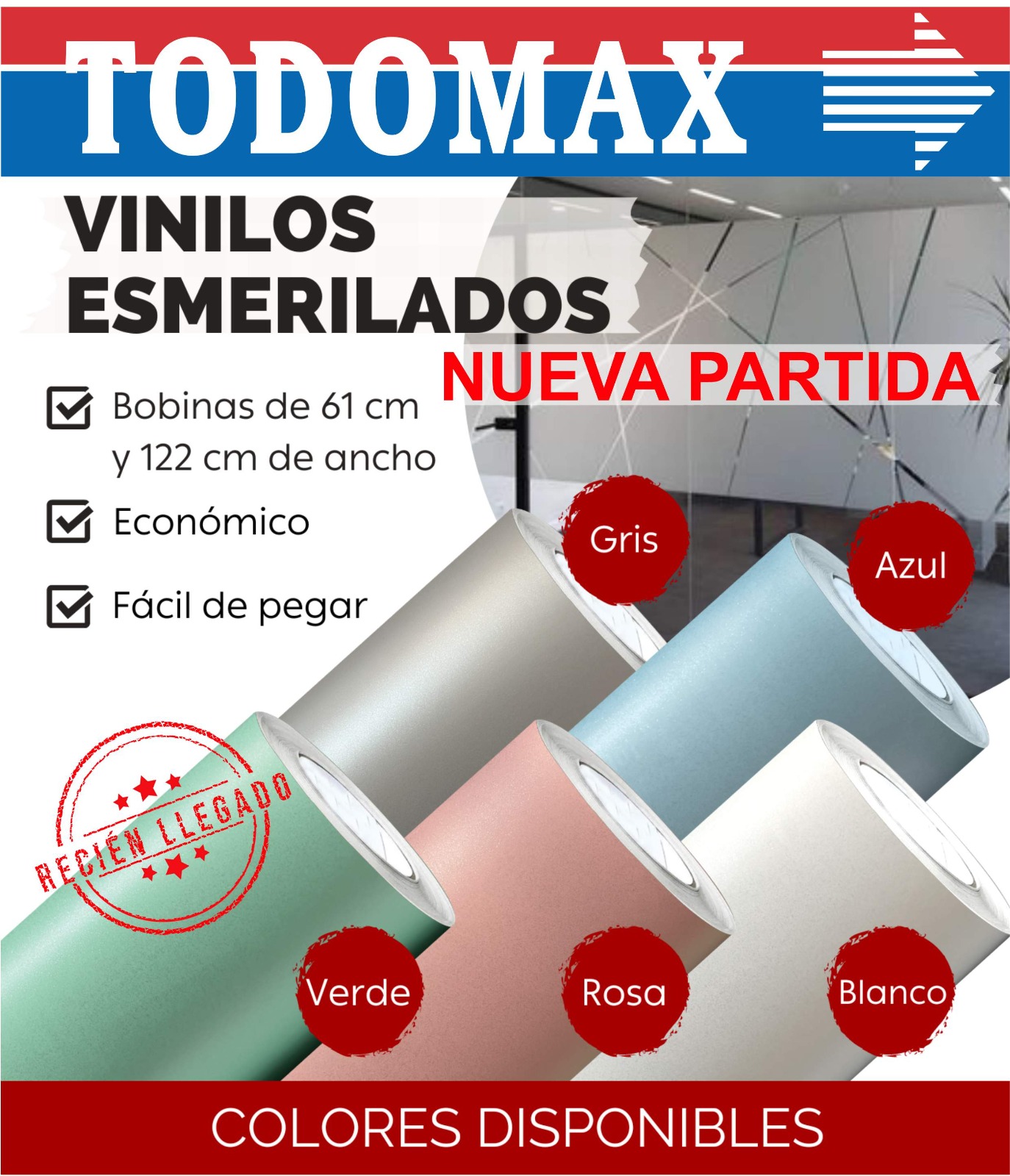 Vinilos Esmerilados: la solución para tu hogar u oficina