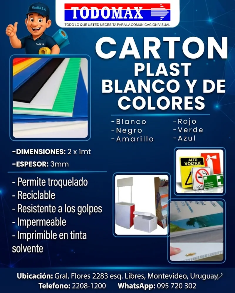Transformá tus ideas en realidades rígidas: El poder del Carton Plast en Todomax by Panibil S.A.