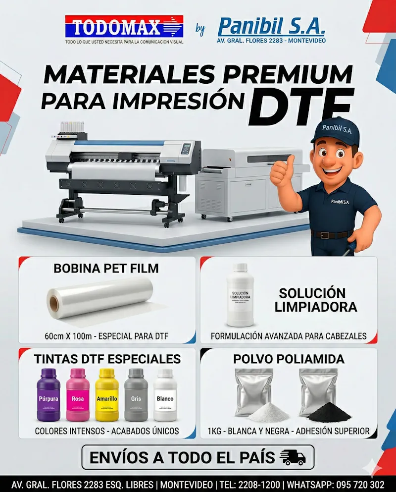 ¡Llevá tu producción DTF al siguiente nivel con Panibil!
